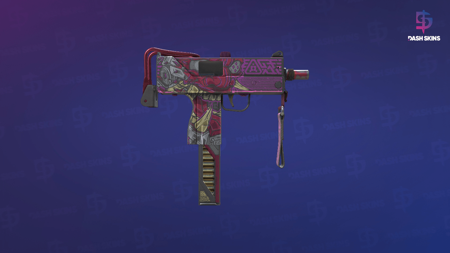 MAC-10 | Saibā Oni (Field-Tested) - Backside Screenshot