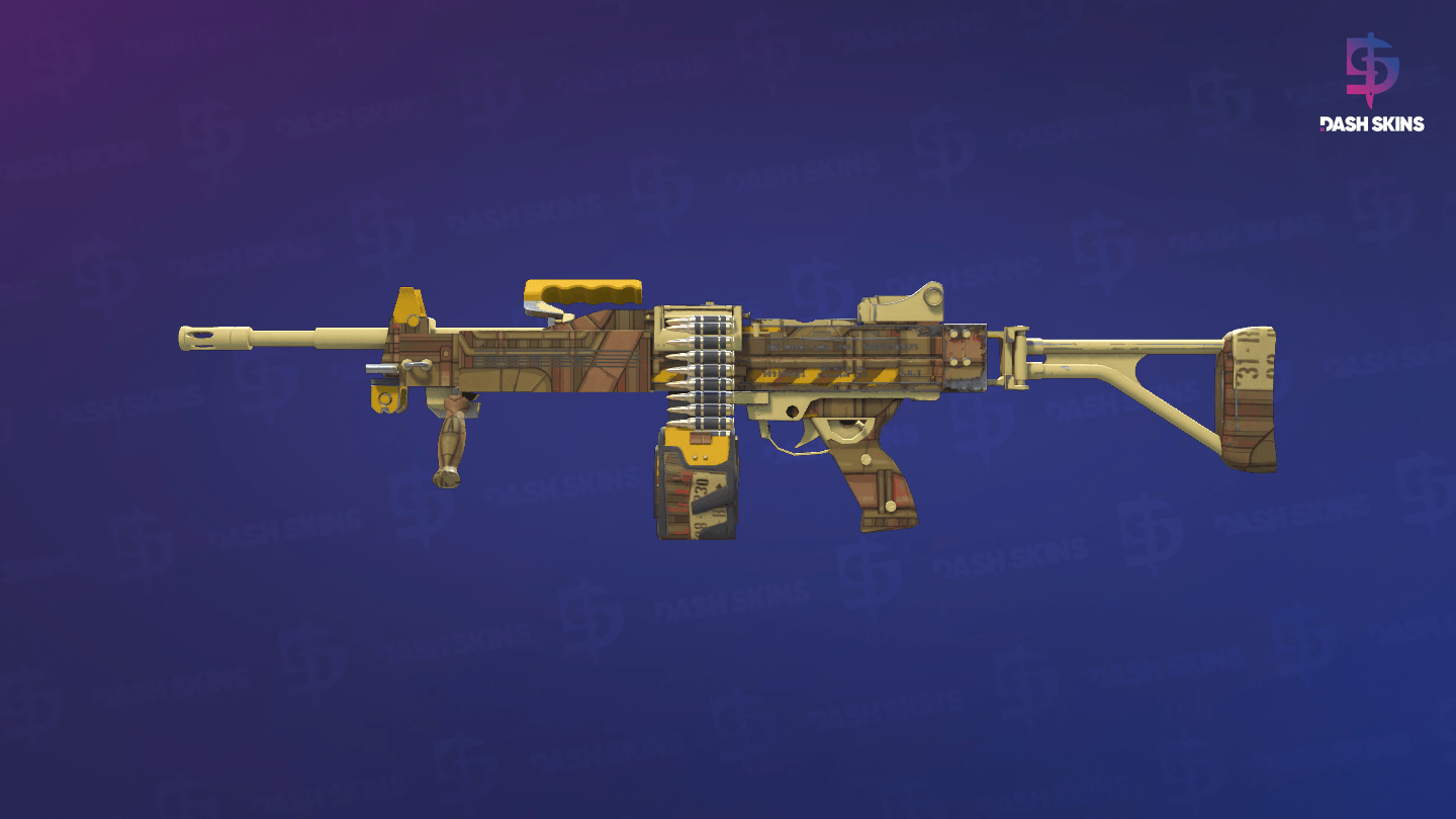 Negev | Bulkhead (Factory New) - Frontside Screenshot