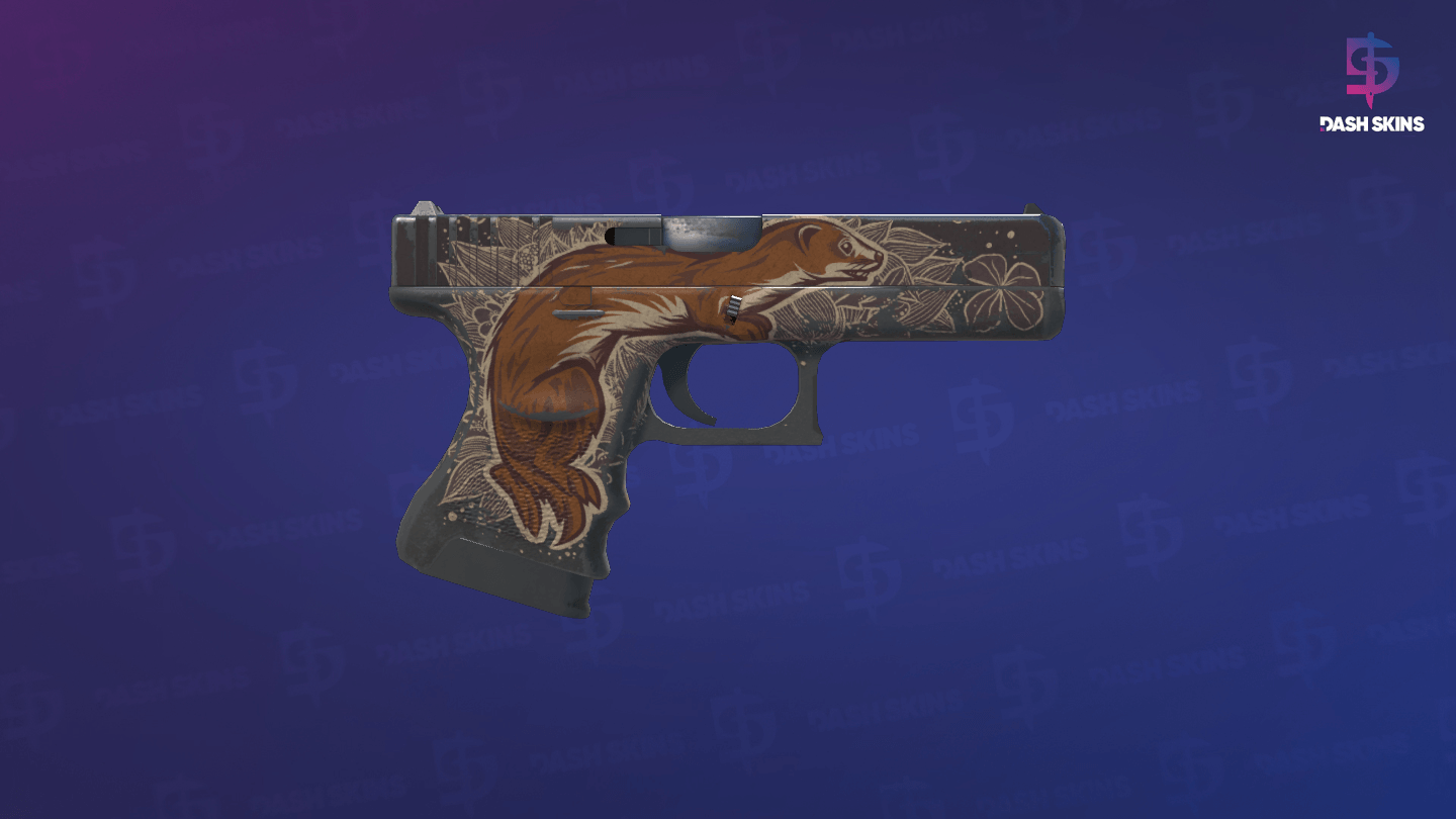 Glock-18 | Weasel (Battle-Scarred) - Backside Screenshot