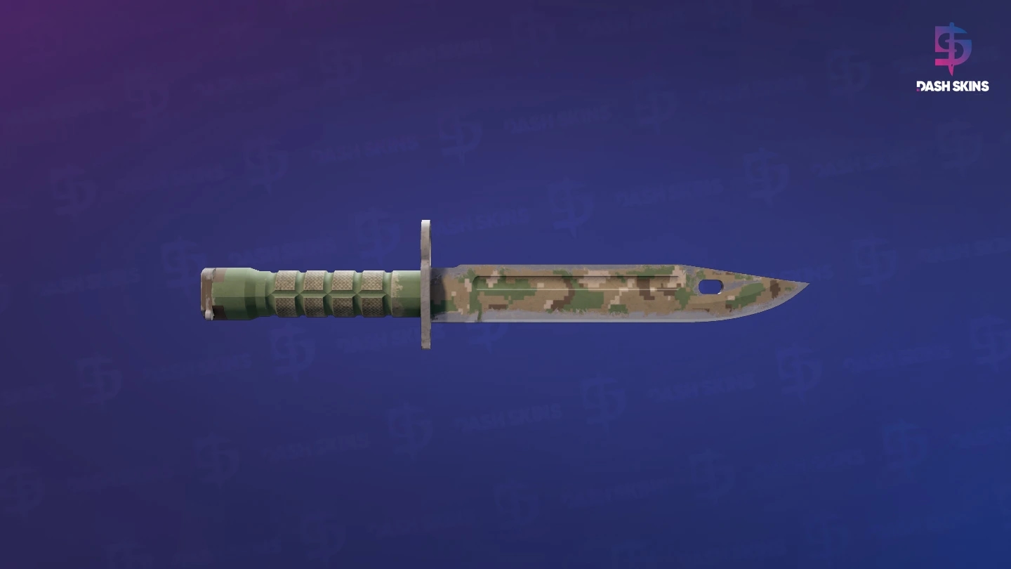 Baioneta (★) | Camuflagem Digital — Floresta - Frontside Screenshot