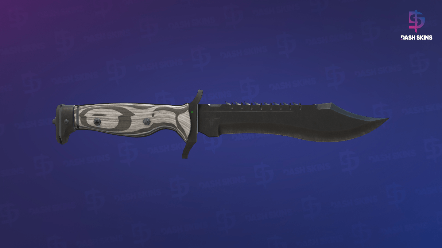 ★ Bowie Knife | Black Laminate (Field-Tested) - Frontside Screenshot