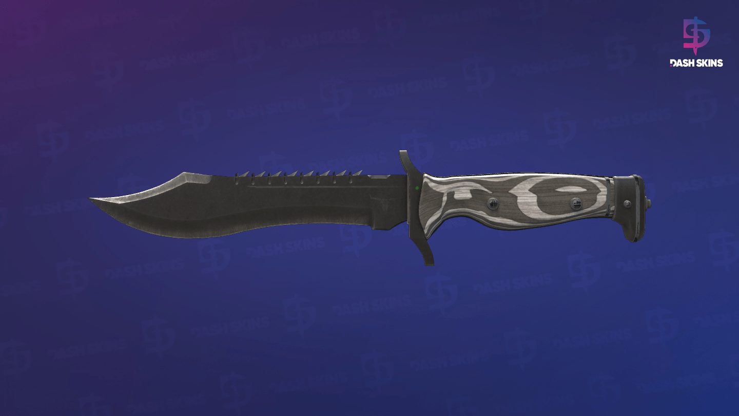 ★ Bowie Knife | Black Laminate (Field-Tested) - Backside Screenshot