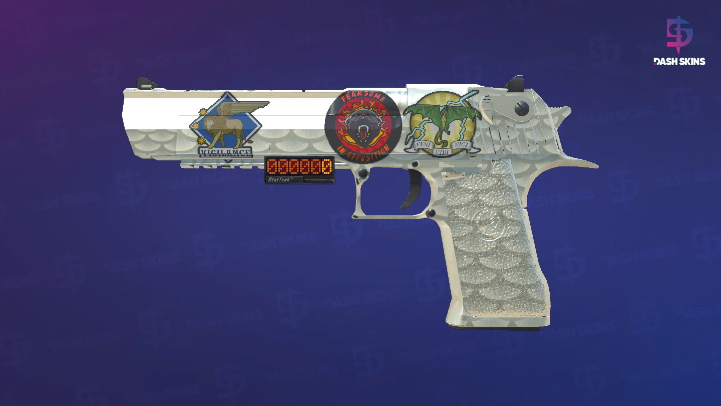 StatTrak™ Desert Eagle | Golden Koi (Factory New) - Frontside Screenshot
