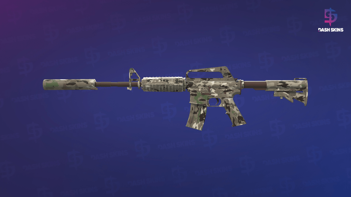 M4A1-S | VariCamo (Minimal Wear) - Frontside Screenshot
