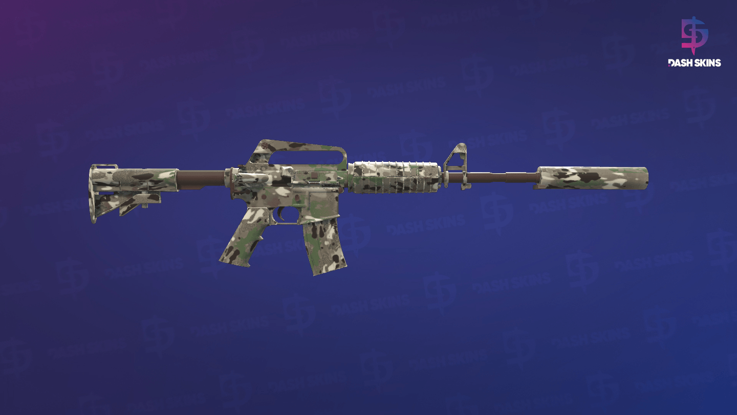 M4A1-S | VariCamo (Minimal Wear) - Backside Screenshot