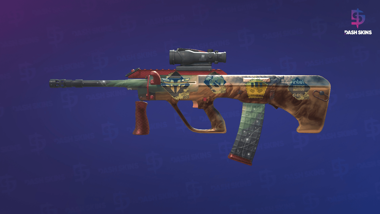 Souvenir AUG | Sand Storm (Minimal Wear) - Frontside Screenshot