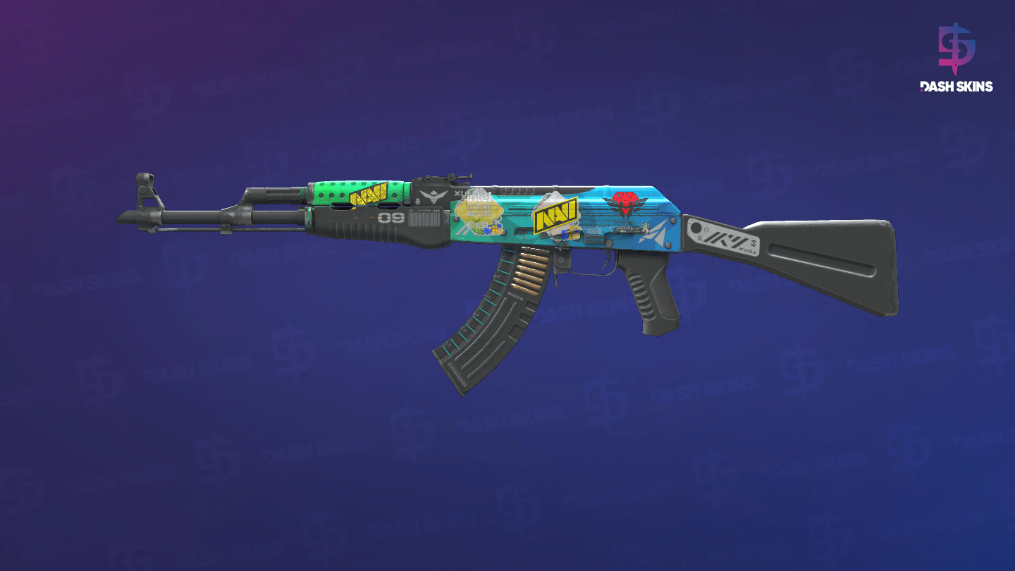 AK-47 | Ice Coaled (Field-Tested) - Frontside Screenshot