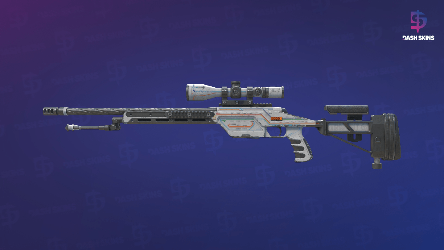 StatTrak™ SSG 08 | Rapid Transit (Battle-Scarred) - Frontside Screenshot