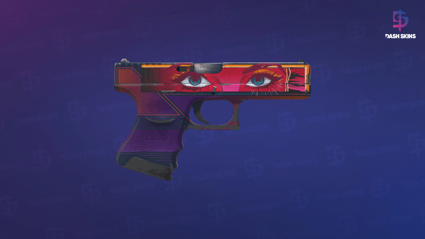 Glock-18 | Vogue (Well-Worn) - Backside Screenshot