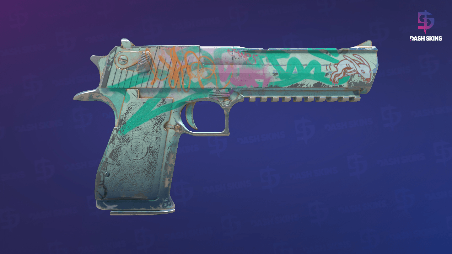 Desert Eagle | Tilted (Well-Worn) - Backside Screenshot