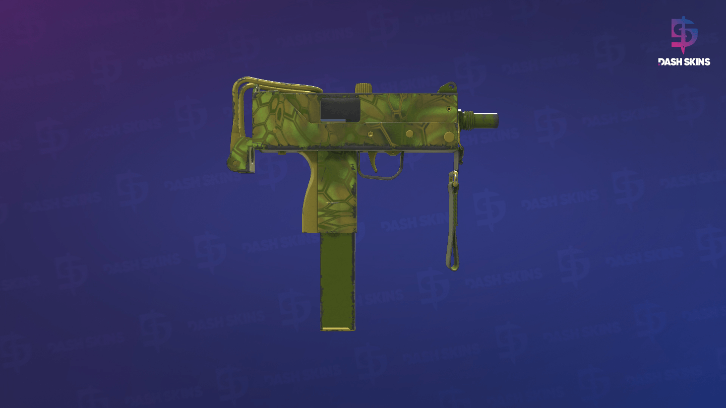 MAC-10 | Acid Hex (Field-Tested) - Backside Screenshot