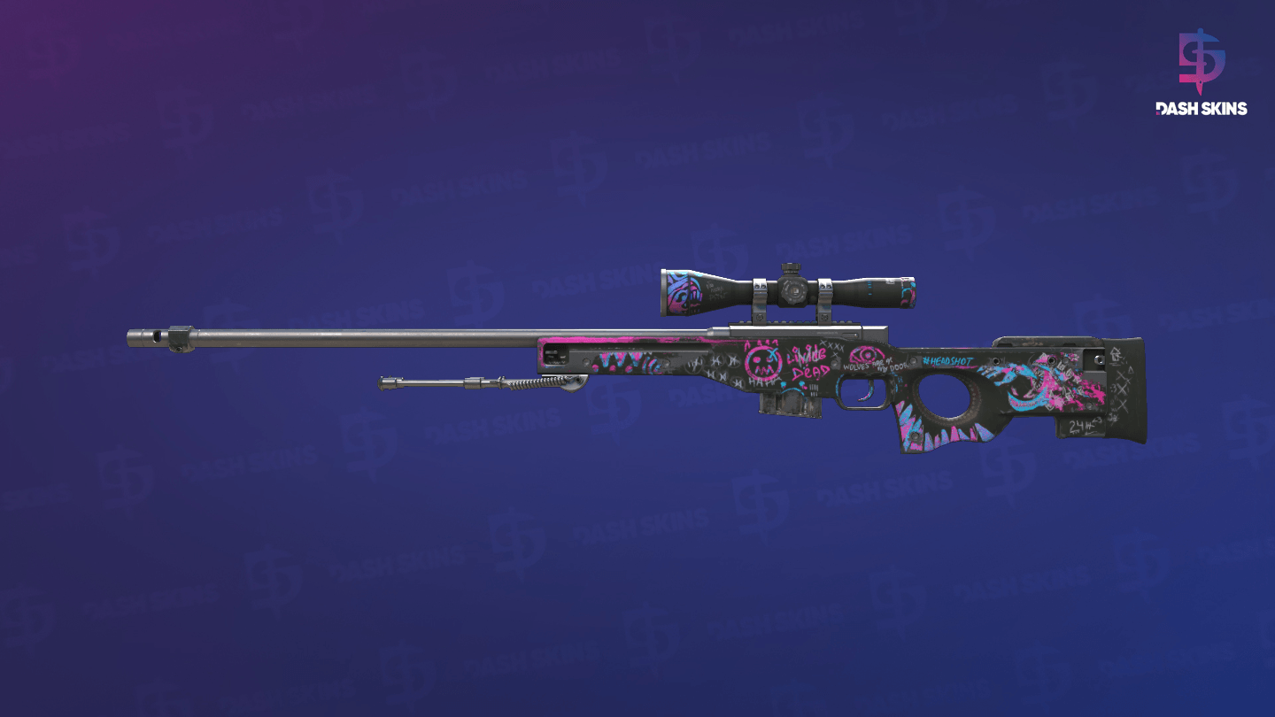 AWP | Fever Dream (Field-Tested) - Frontside Screenshot