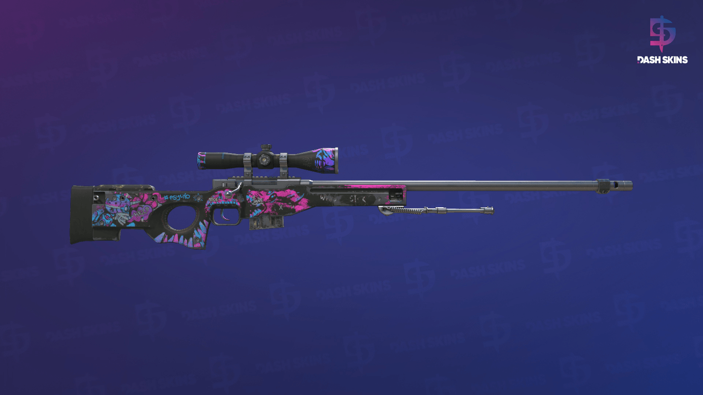 AWP | Fever Dream (Field-Tested) - Backside Screenshot