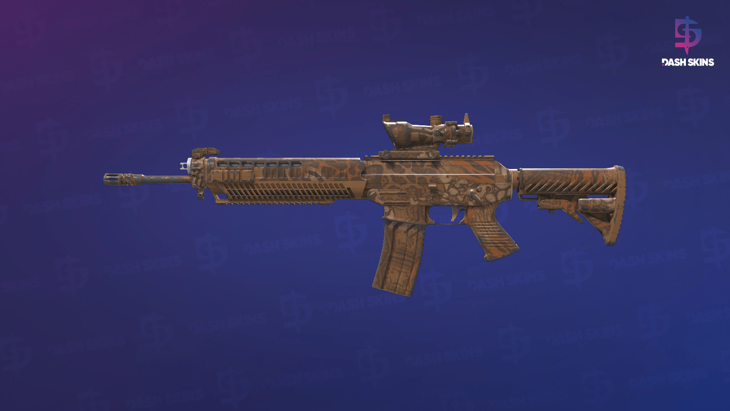 SG 553 | Safari Print (Field-Tested) - Frontside Screenshot