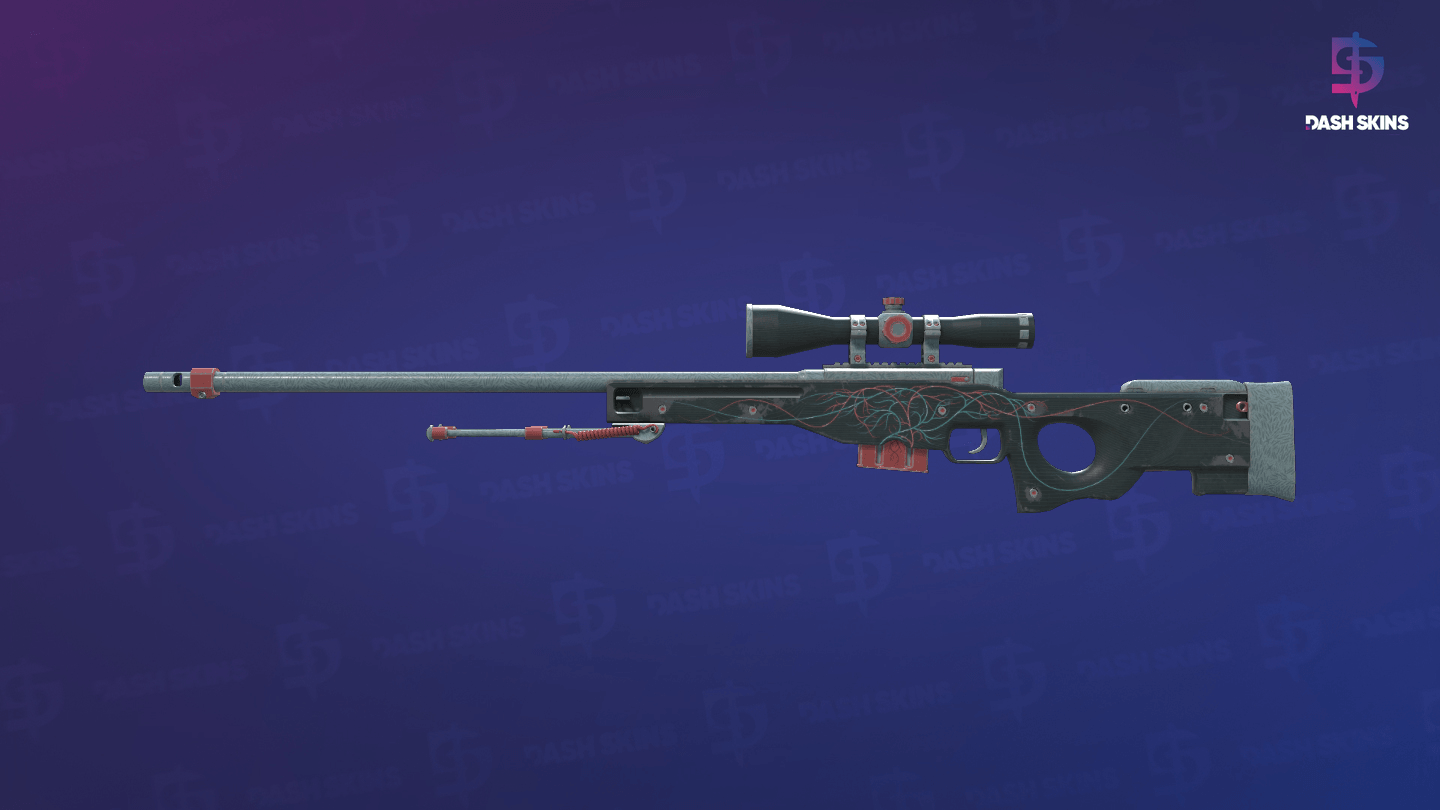 AWP | Capillary (Field-Tested) - Frontside Screenshot