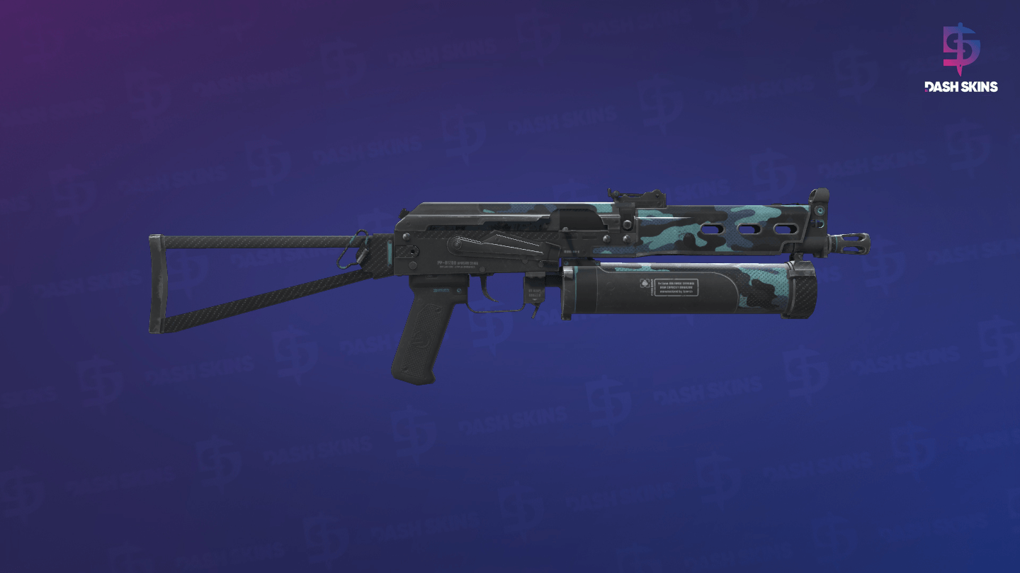 PP-Bizon | Night Riot (Minimal Wear) - Backside Screenshot
