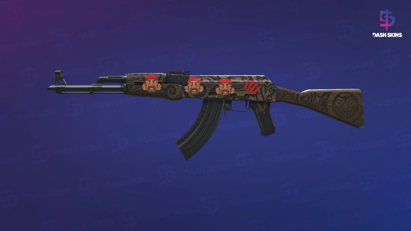 AK-47 | Uncharted (Minimal Wear) - Frontside Screenshot