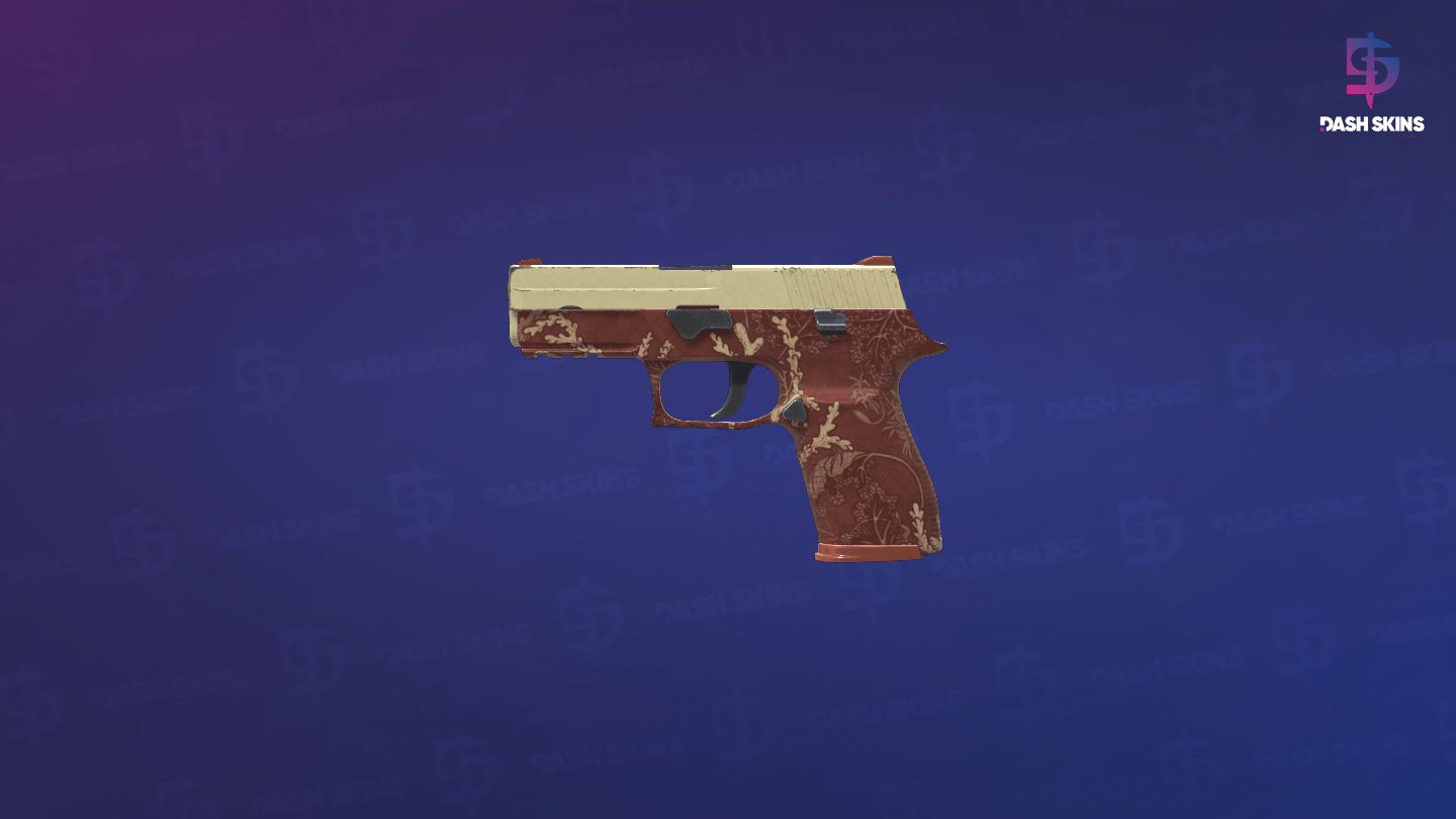 P250 | Red Tide (Minimal Wear) - Frontside Screenshot