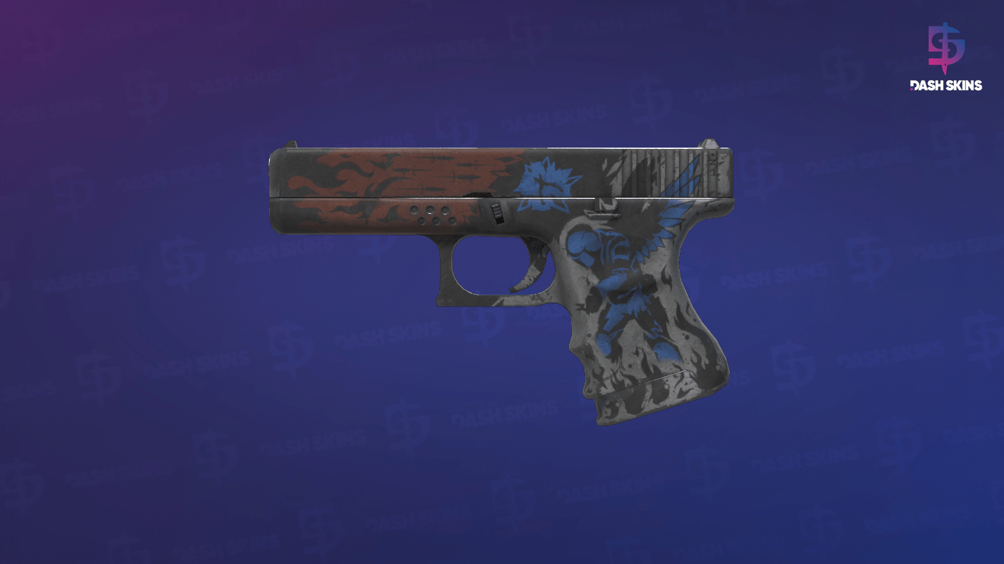 Glock-18 | Sacrifice (Field-Tested) - Frontside Screenshot