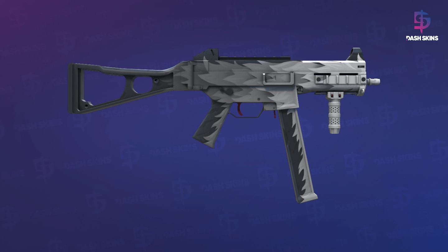 UMP-45 | Arctic Wolf (Minimal Wear) - Backside Screenshot