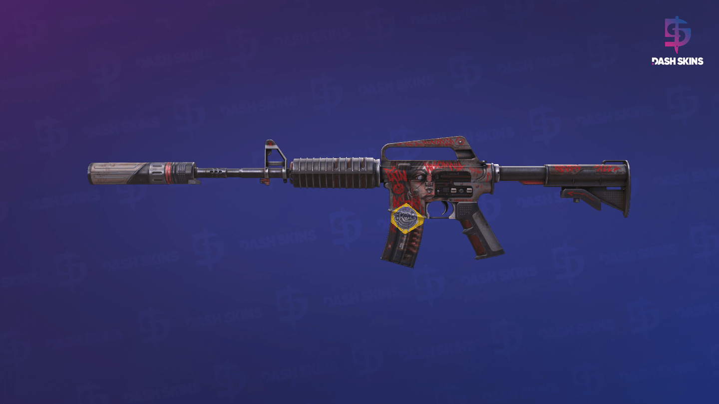 M4A1-S | Night Terror (Minimal Wear) - Frontside Screenshot