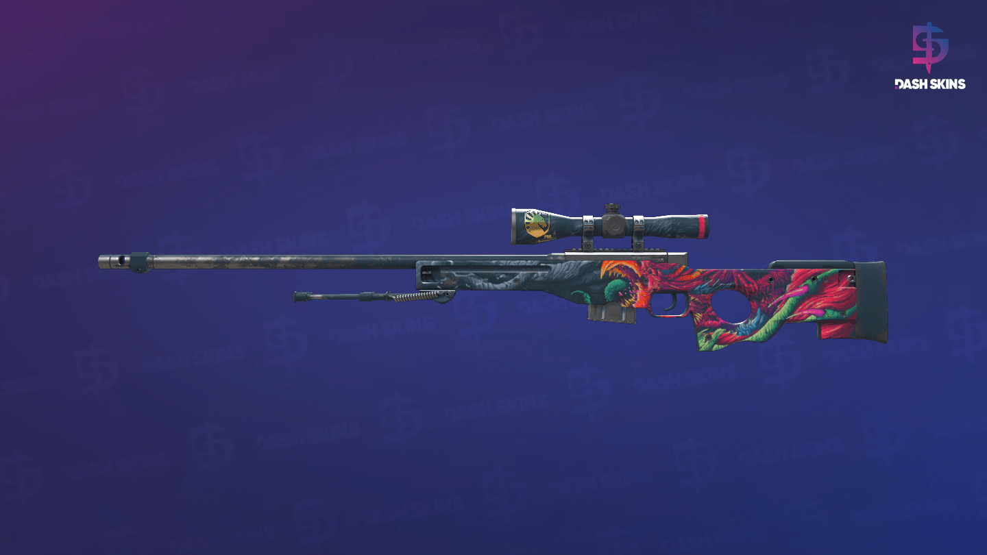 AWP | Hyper Beast (Minimal Wear) - Frontside Screenshot