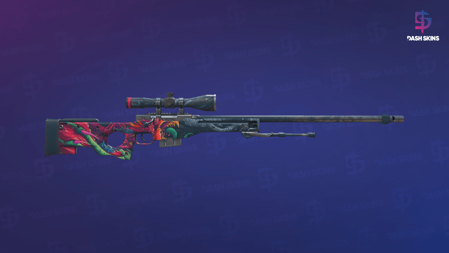 AWP | Hyper Beast (Minimal Wear) - Backside Screenshot