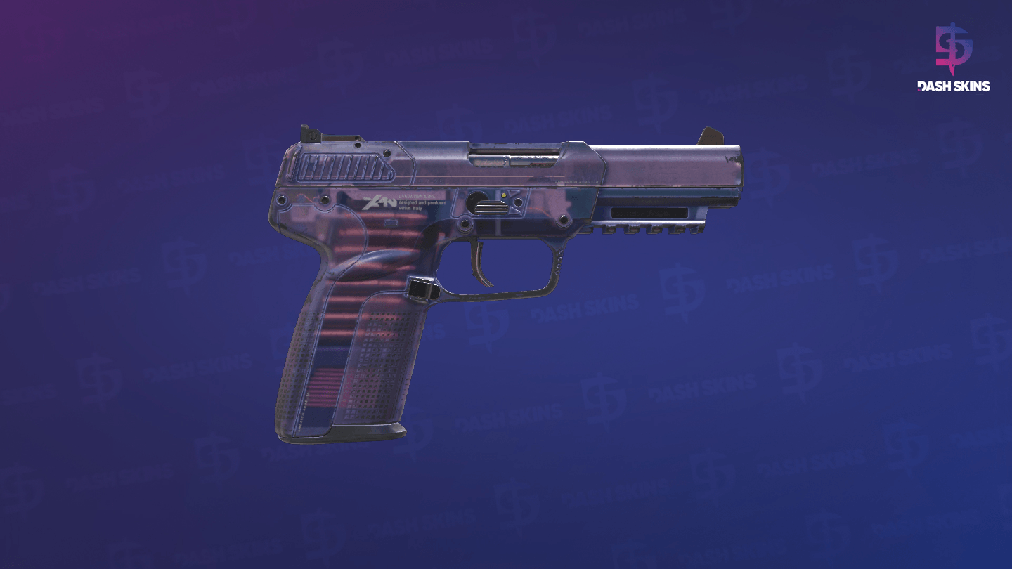 Five-SeveN | Dark Polymer (Well-Worn) - Backside Screenshot
