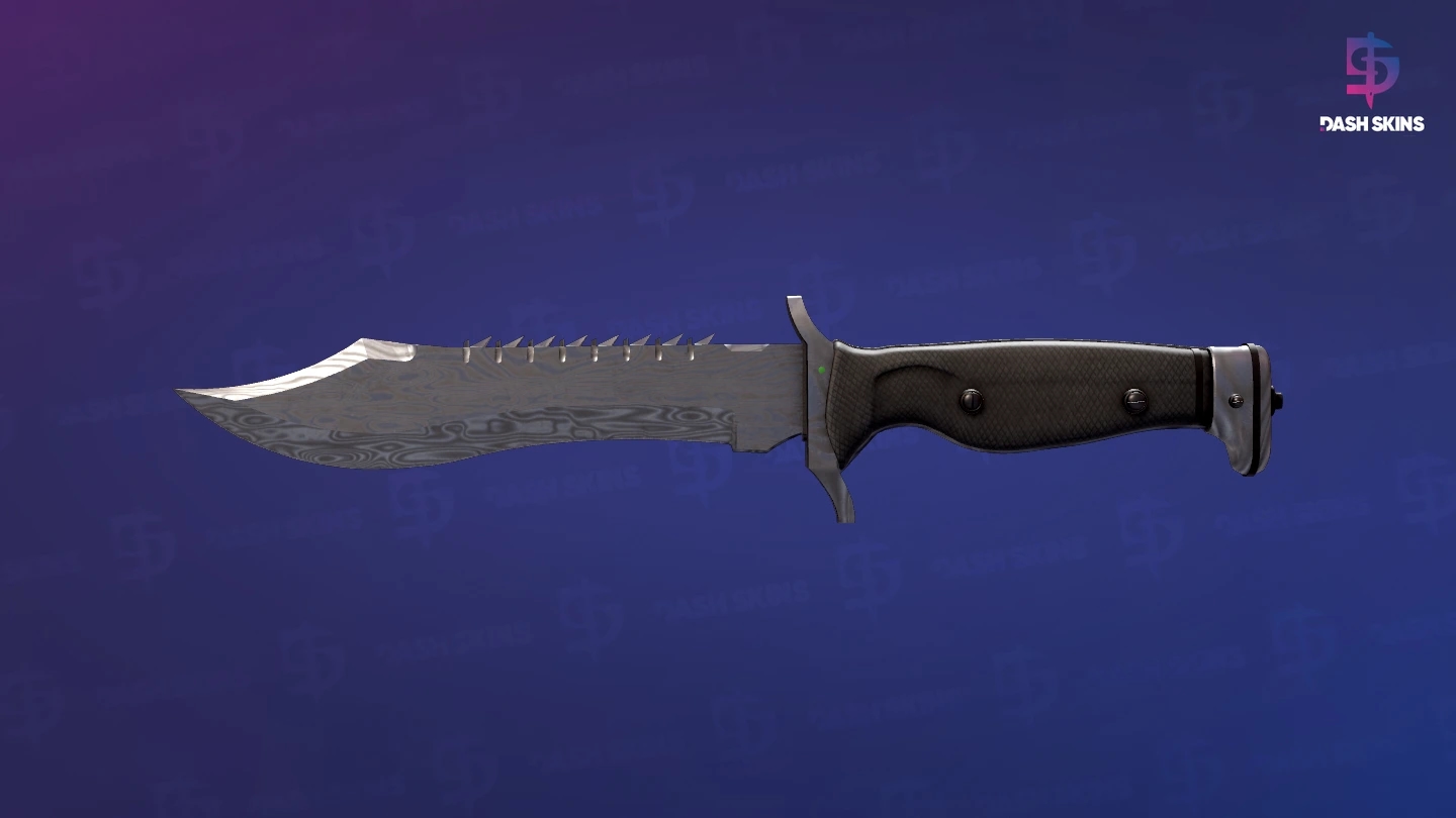 Faca Bowie (★) | Aço de Damasco - Backside Screenshot