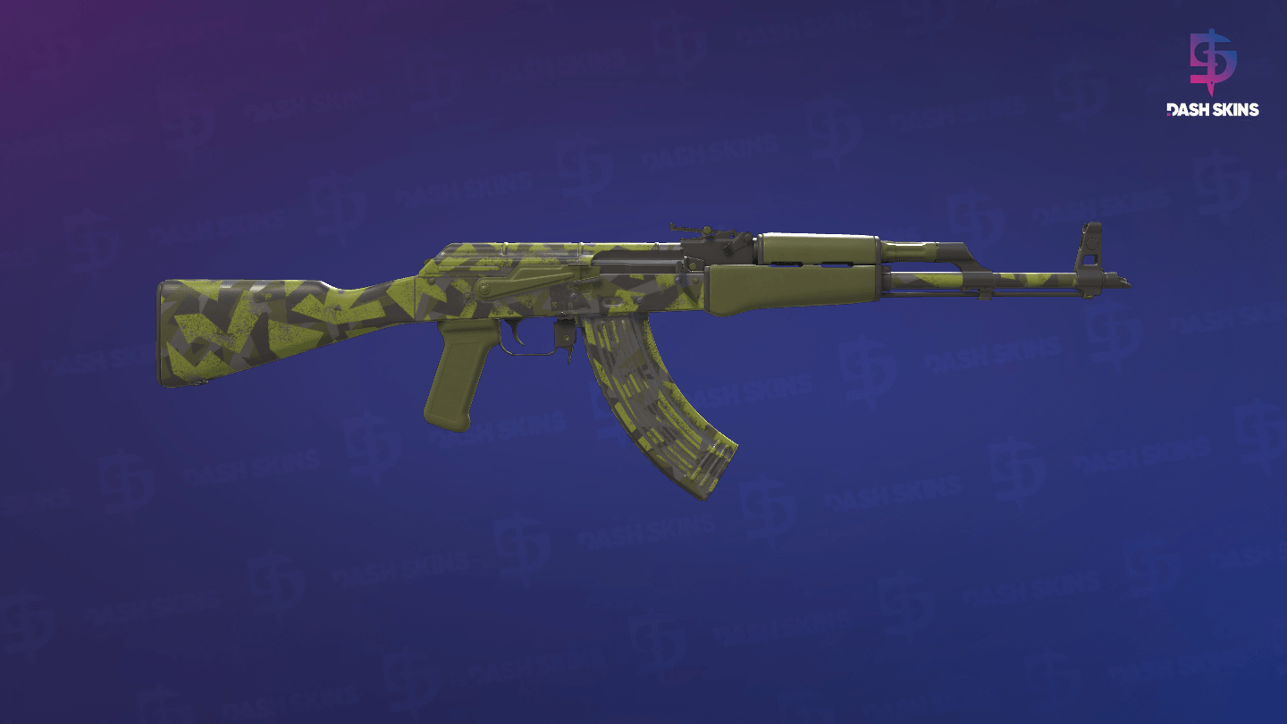 AK-47 | Olive Polycam (Factory New) - Backside Screenshot