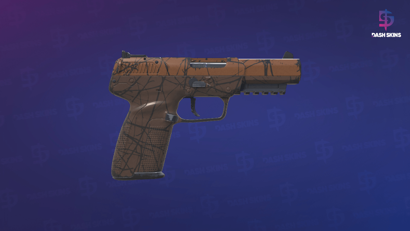 Five-SeveN | Autumn Thicket (Field-Tested) - Backside Screenshot