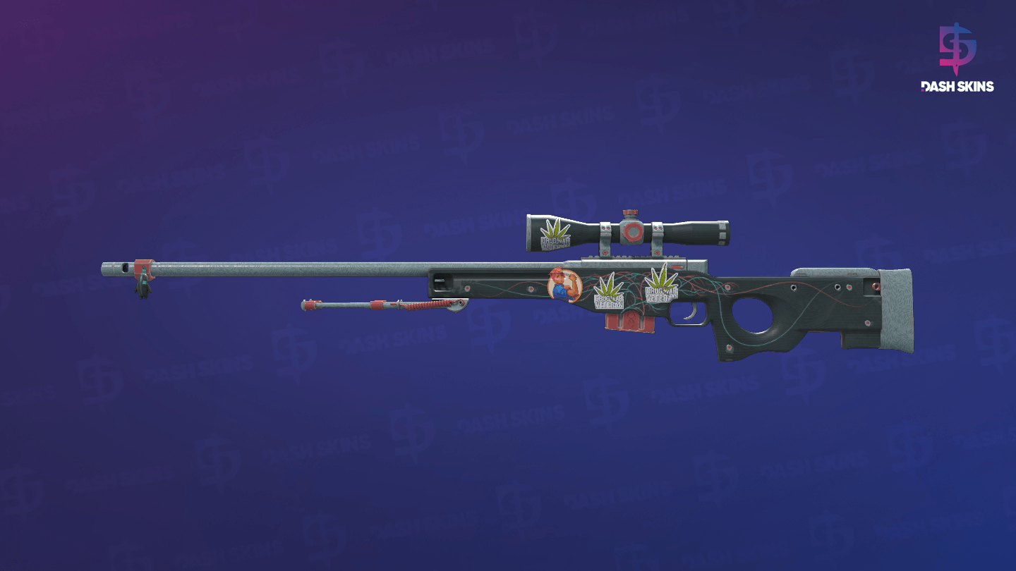 AWP | Capillary (Minimal Wear) - Frontside Screenshot