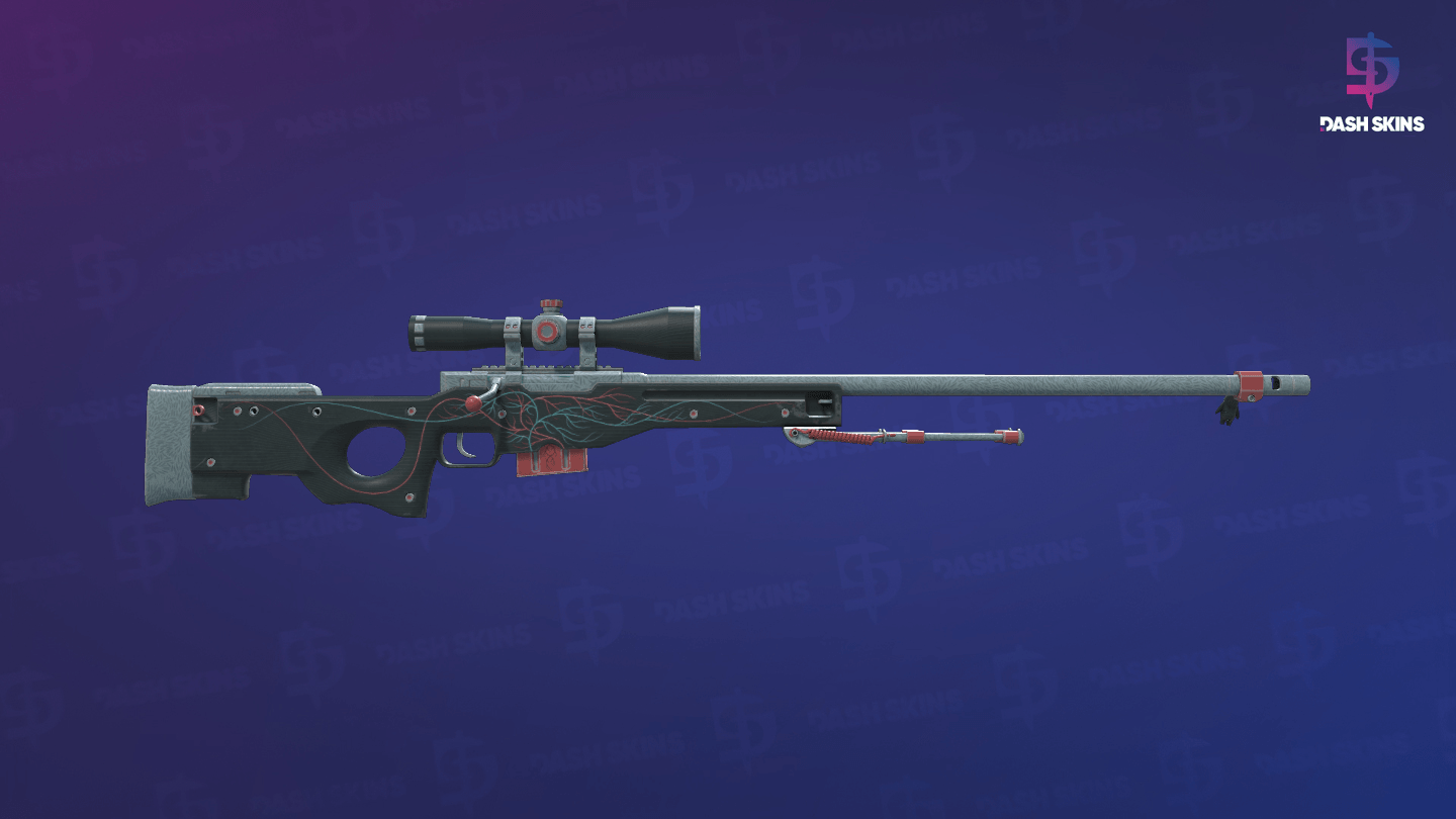 AWP | Capillary (Minimal Wear) - Backside Screenshot