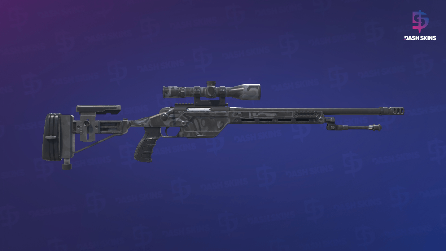 SSG 08 | Grey Smoke (Field-Tested) - Backside Screenshot