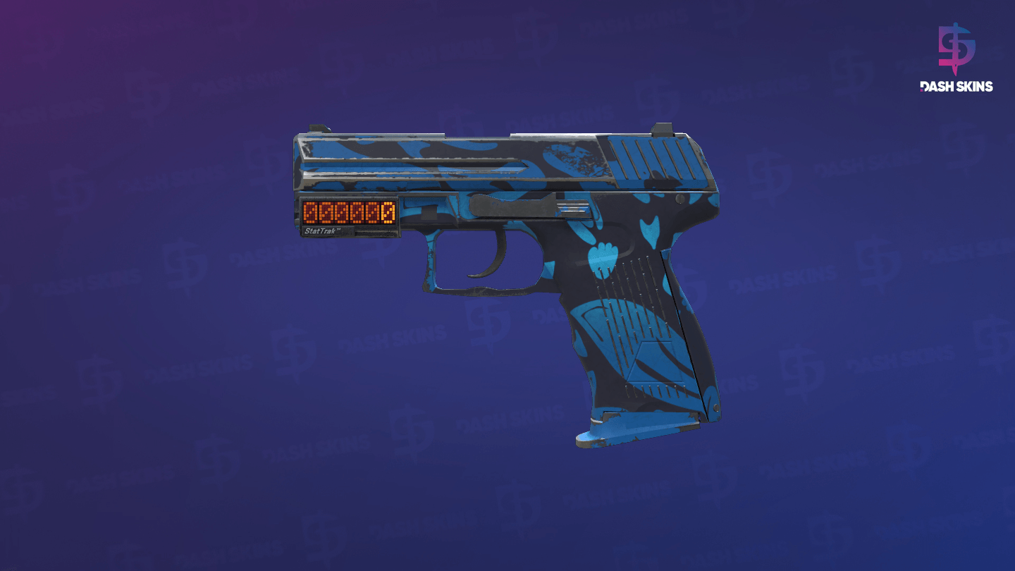 StatTrak™ P2000 | Oceanic (Field-Tested) - Frontside Screenshot