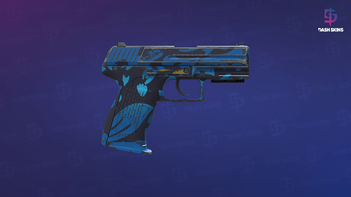 StatTrak™ P2000 | Oceanic (Field-Tested) - Backside Screenshot