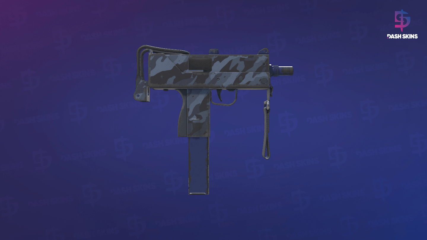 MAC-10 | Storm Camo (Field-Tested) - Backside Screenshot