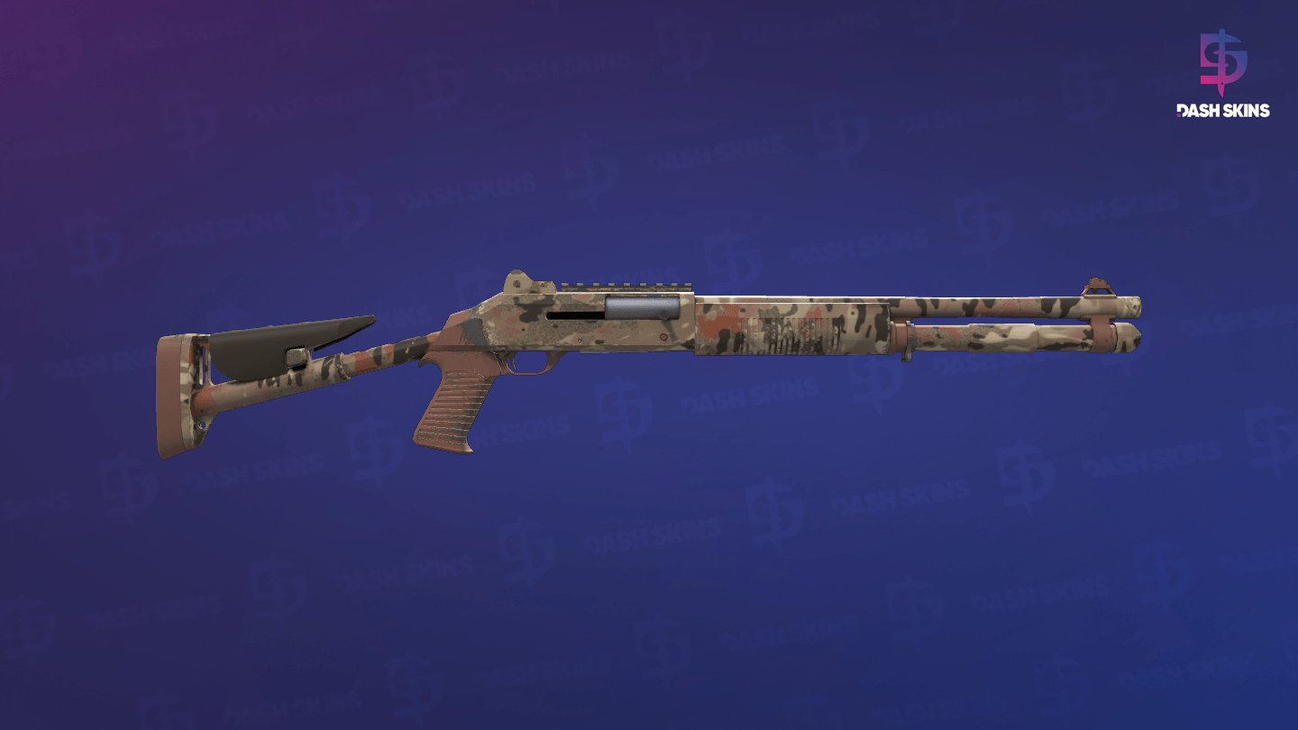 XM1014 | CaliCamo (Factory New) - Backside Screenshot