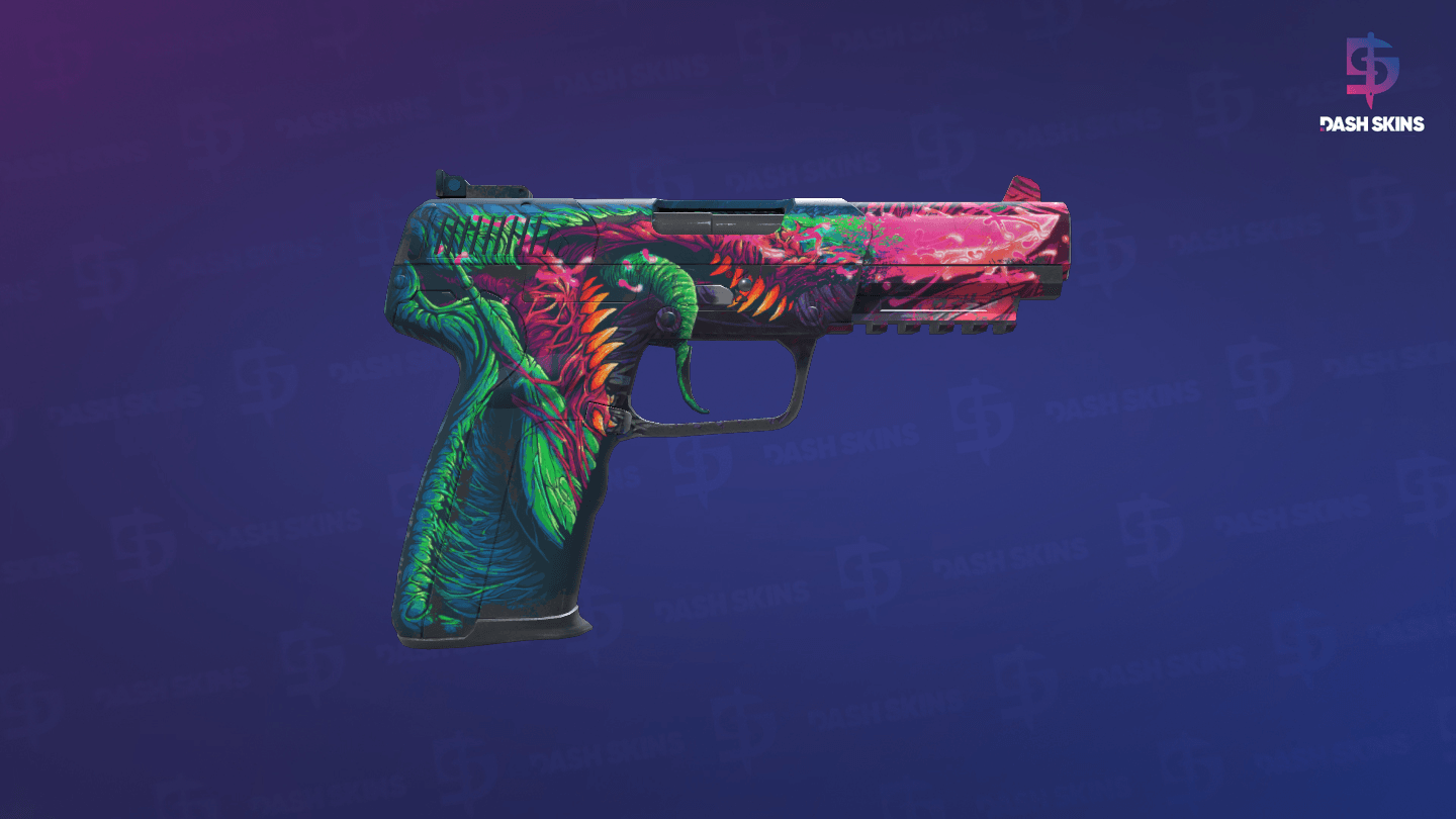 Five-SeveN | Hyper Beast (Well-Worn) - Backside Screenshot