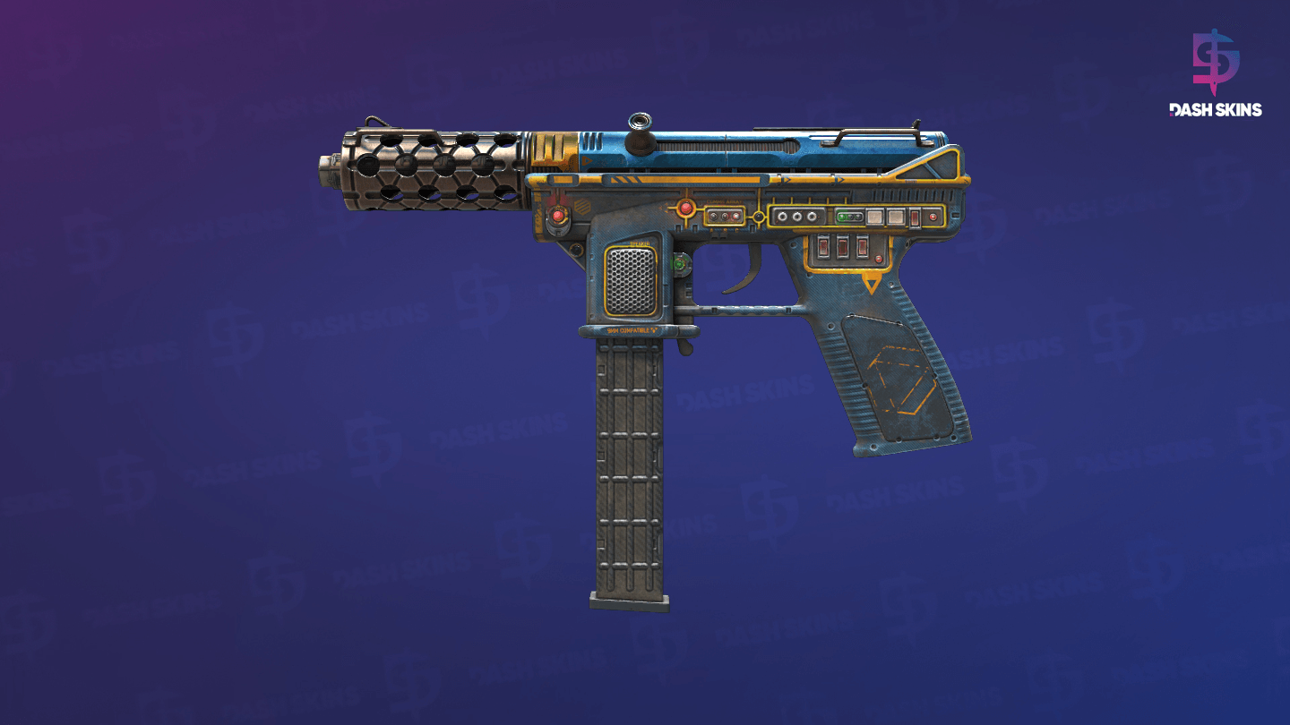 Tec-9 | Remote Control (Well-Worn) - Frontside Screenshot