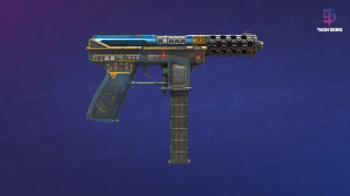 Tec-9 | Remote Control (Well-Worn) - Backside Screenshot