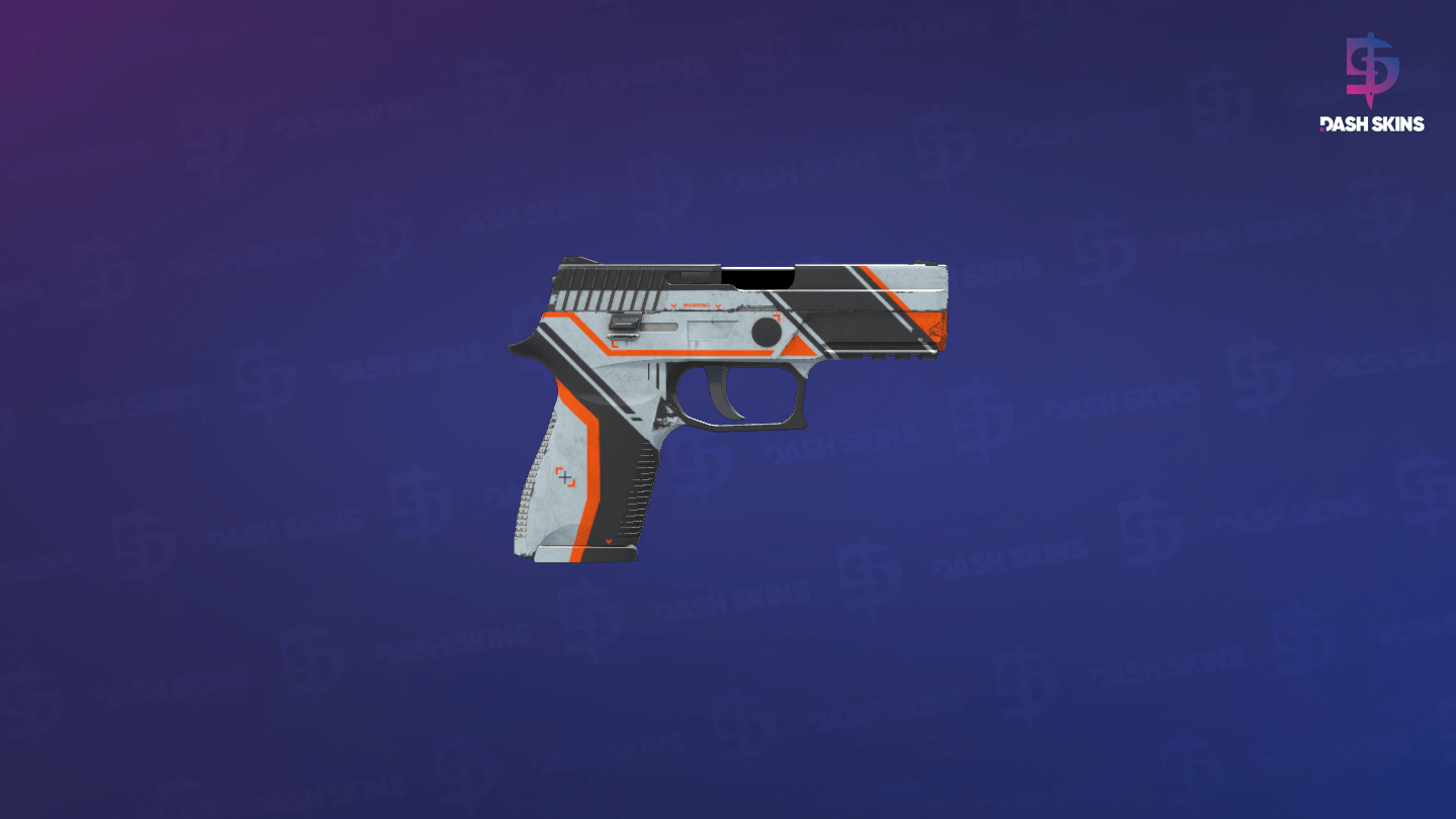 P250 | Asiimov (Battle-Scarred) - Backside Screenshot