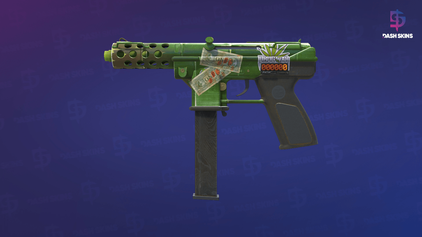 StatTrak™ Tec-9 | Bamboozle (Field-Tested) - Frontside Screenshot