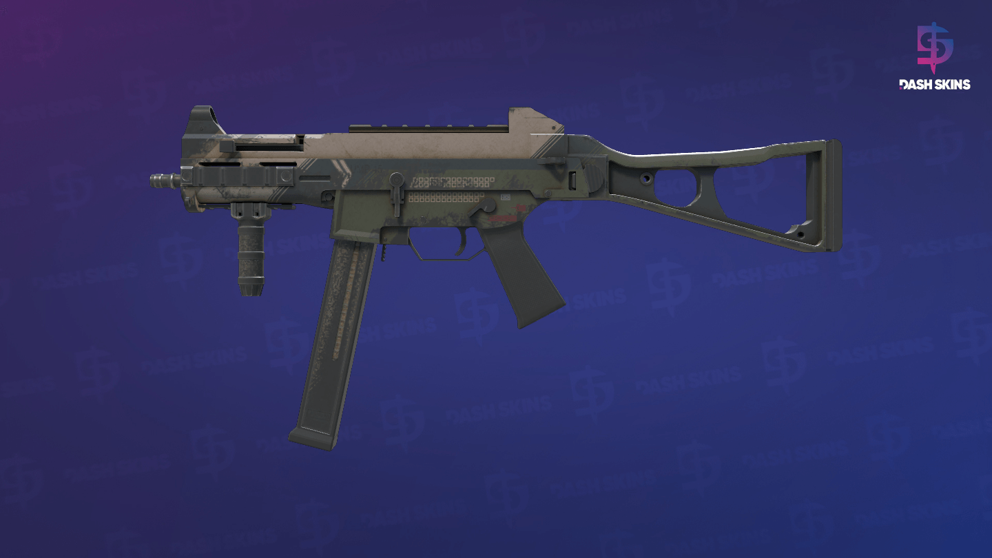 UMP-45 | Corporal (Field-Tested) - Frontside Screenshot
