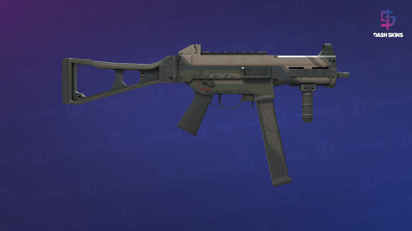 UMP-45 | Corporal (Field-Tested) - Backside Screenshot