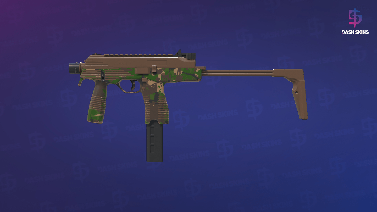 MP9 | Multi-Terrain (Minimal Wear) - Frontside Screenshot