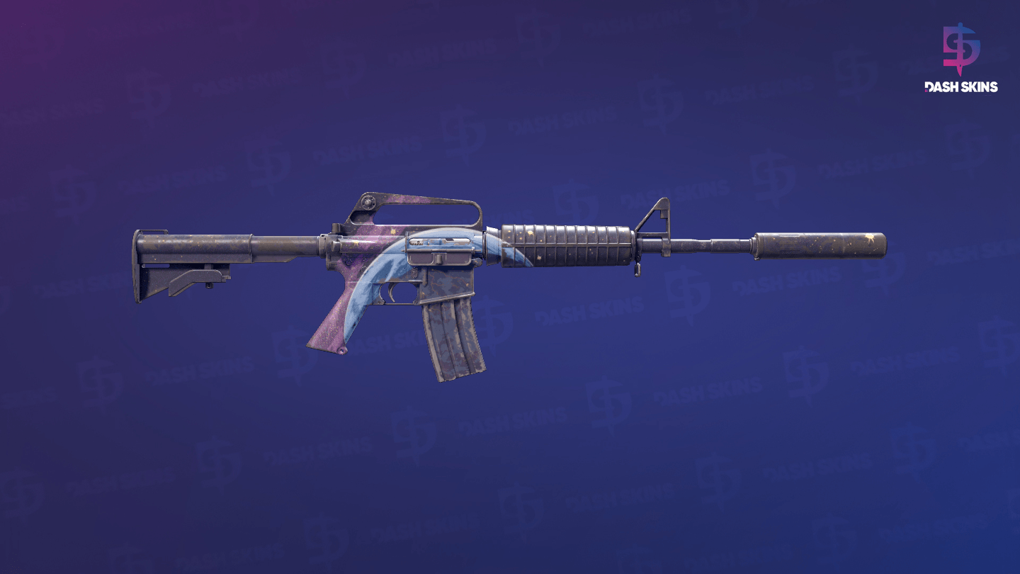 M4A1-S | Stratosphere (Field-Tested) - Backside Screenshot