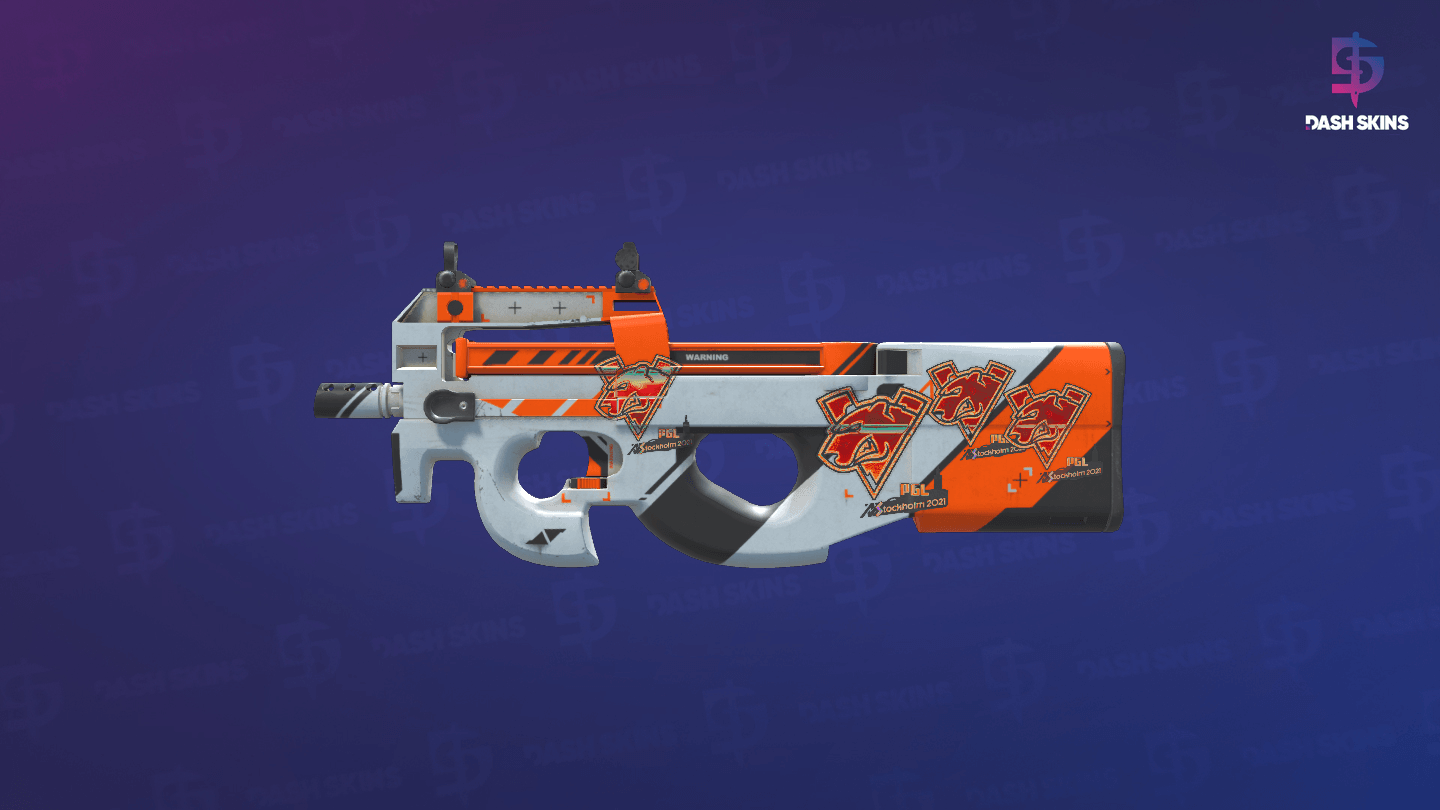 P90 | Asiimov (Field-Tested) - Frontside Screenshot