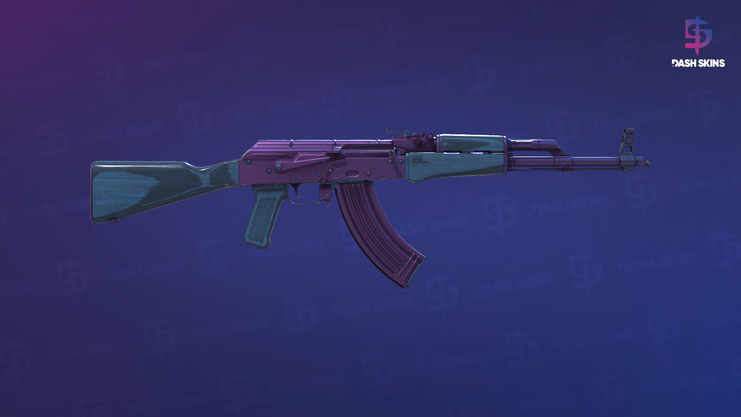 AK-47 | Midnight Laminate (Field-Tested) - Backside Screenshot