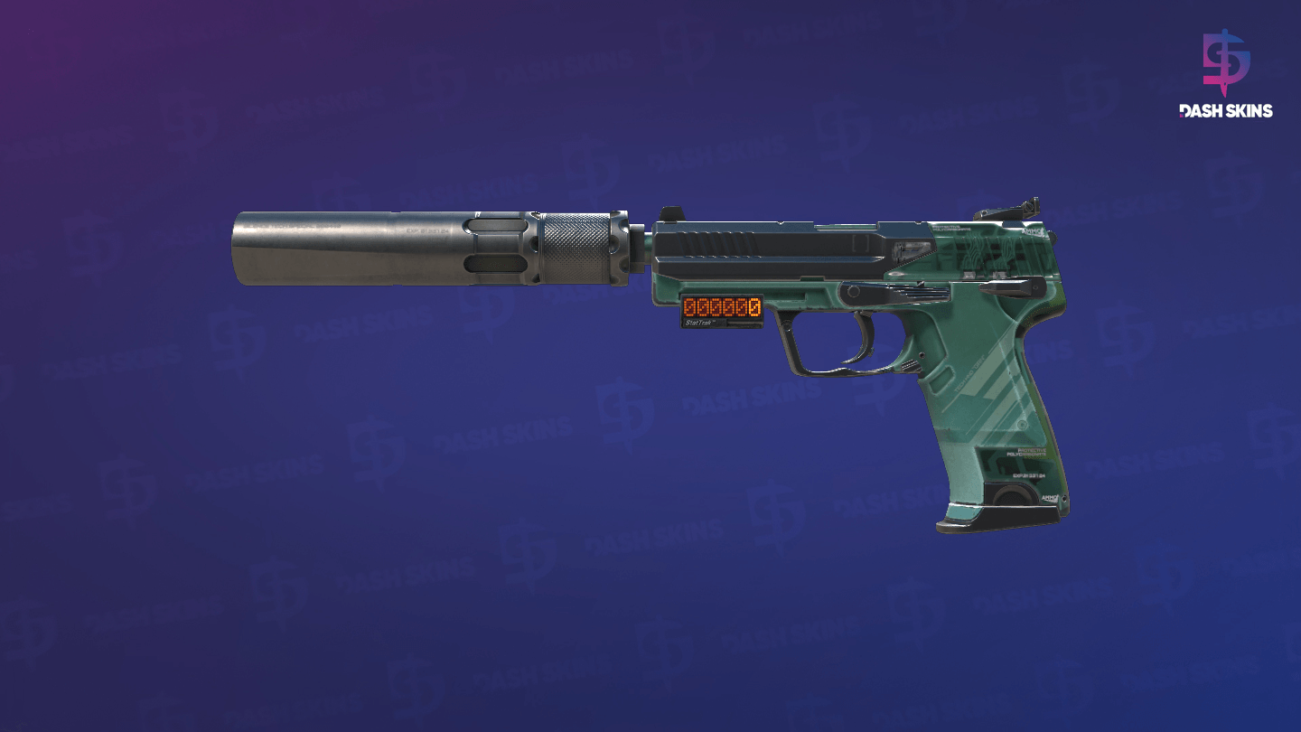StatTrak™ USP-S | PC-GRN (Field-Tested) - Frontside Screenshot